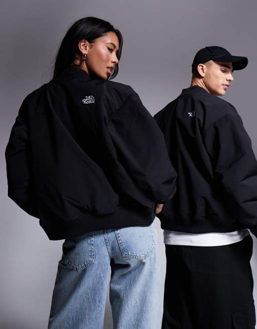 The North Face bomber jacket in black ASOS