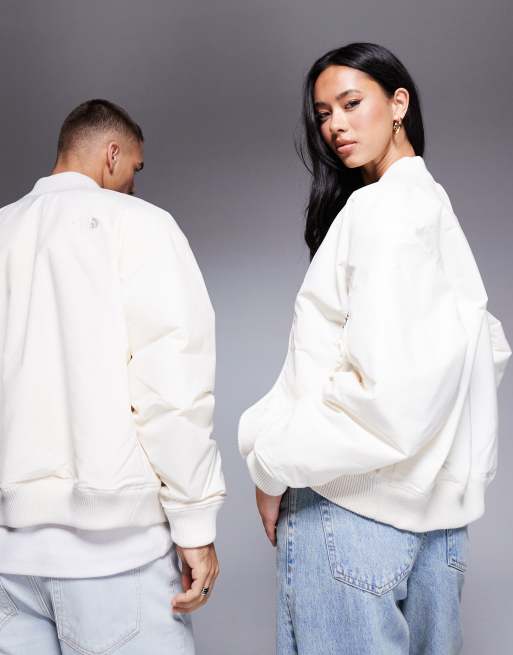 The North Face bomber jacket in white | ASOS