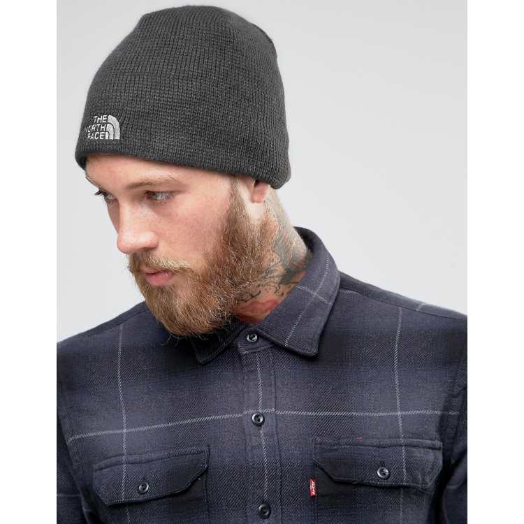 vermoeidheid voor eeuwig pianist The North Face Bones Beanie In Gray | ASOS