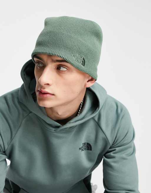 The North Face Bones beanie in khaki MGREEN ASOS