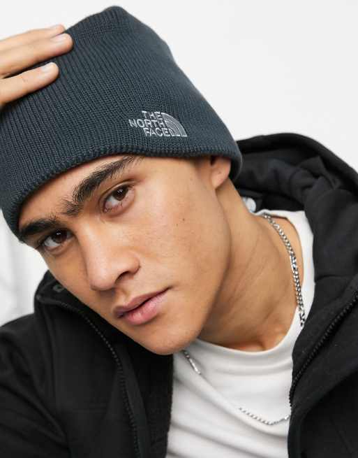 The North Face Bones recycled beanie in gray