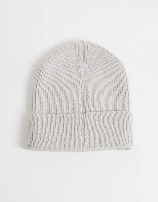 The North Face bonnet à mini logo carré blanc, 3 de 3