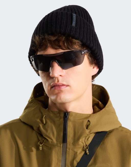 The North Face bonnet en mélange de laine en noir tnf, 4 de 4