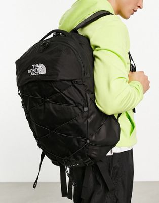 The North Face Borealis 28l backpack in black and white