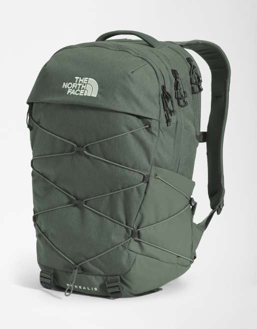 Khaki north store face backpack