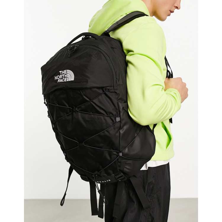 The North Face Borealis backpack in black ASOS