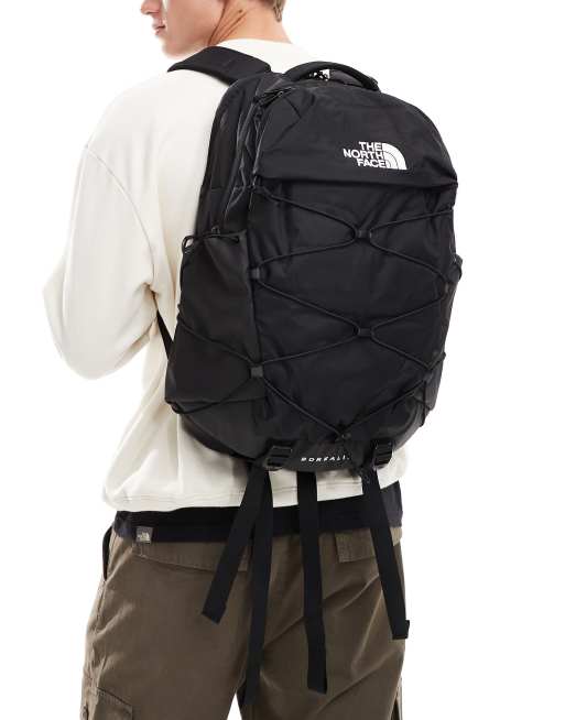 The North Face Borealis backpack in black ASOS