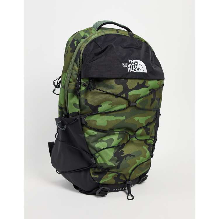 North face camouflage on sale backpack