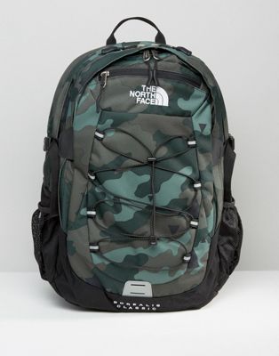 camouflage backpack north face