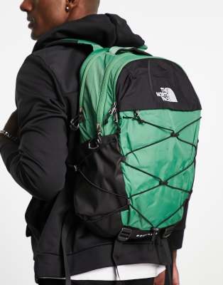 The North Face Borealis backpack in green and black | ASOS