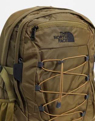 north face khaki backpack