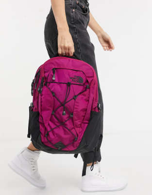 north face bag pink