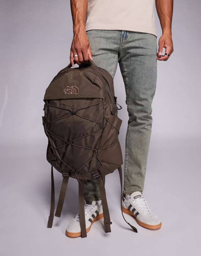 The North Face Borealis backpack in smoky brown | ASOS