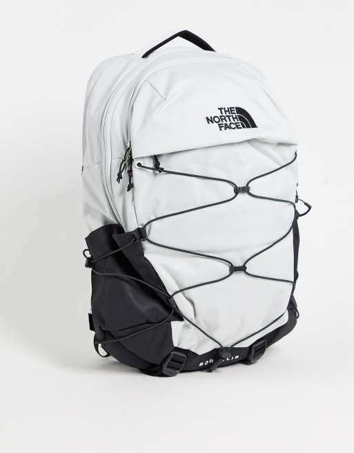 White and grey north hotsell face backpack