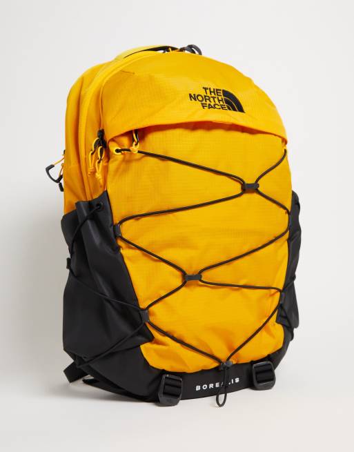 The North Face Borealis backpack in yellow