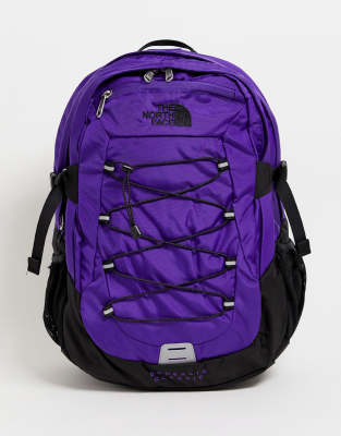 north face borealis backpack purple