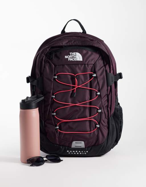 The North Face Borealis Classic backpack in burgundy, 2 of 4