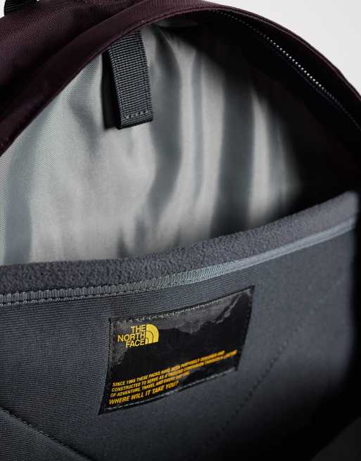 The North Face Borealis Classic backpack in burgundy, 3 of 4