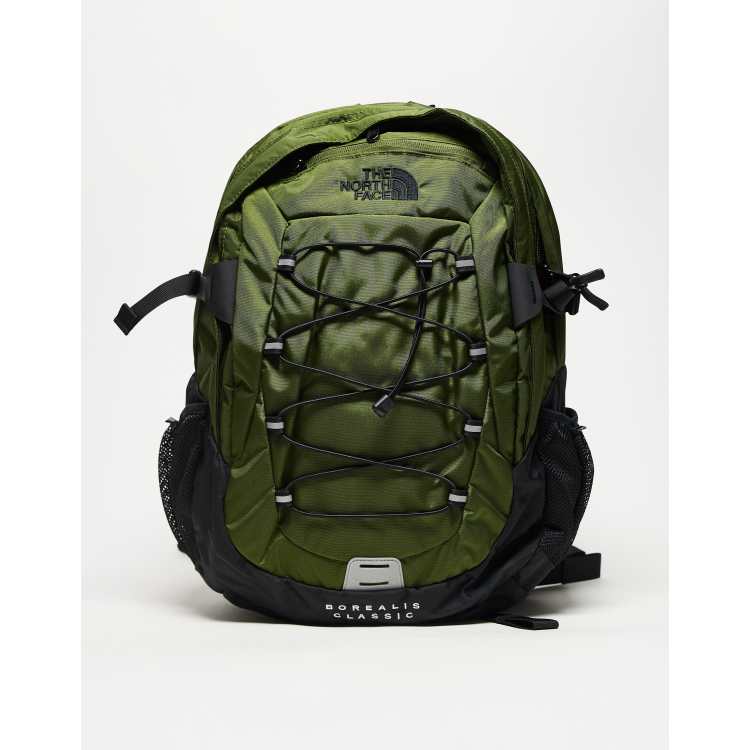 The North Face Borealis classic backpack in green | ASOS