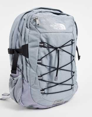 Teal and grey on sale north face backpack