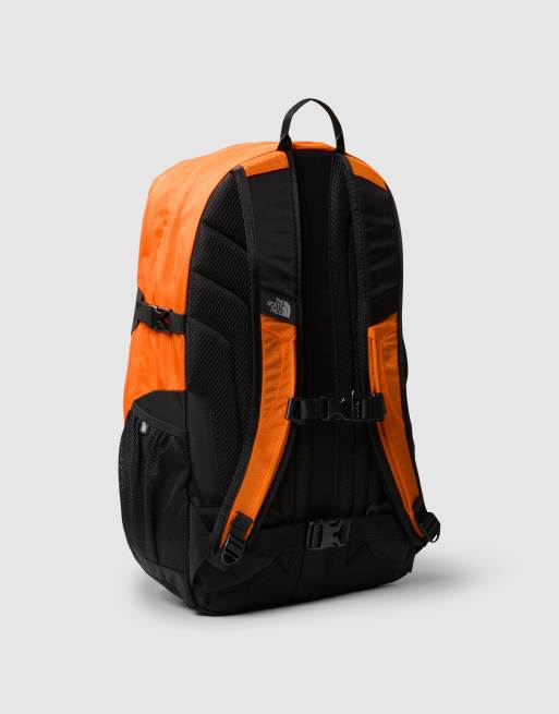 The North Face Borealis classic backpack in orange and black | ASOS