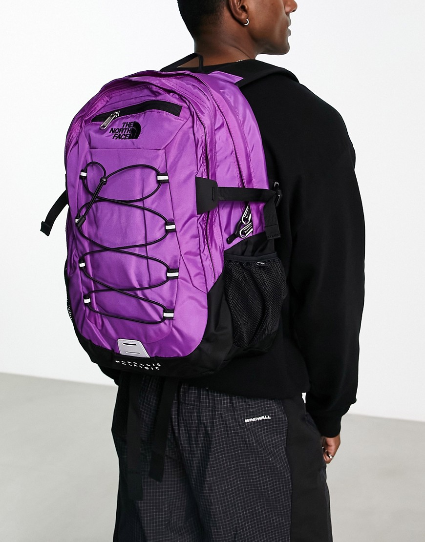 the north face borealis classic backpack in purple