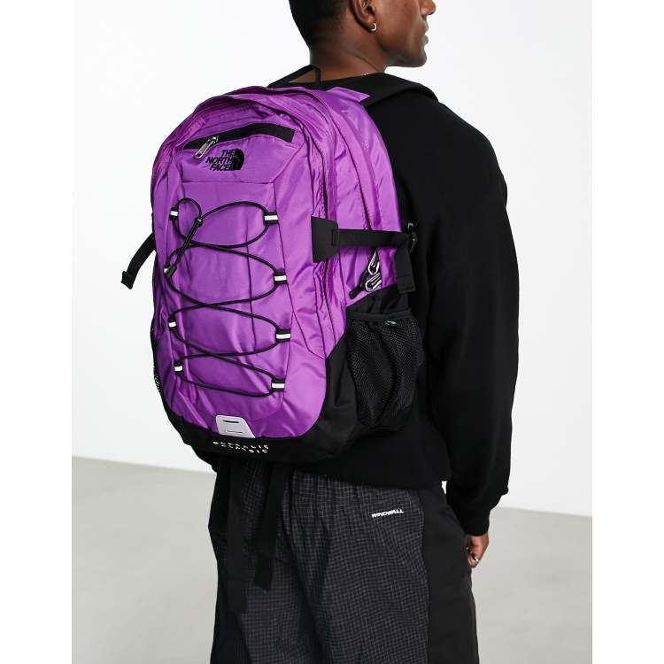 North face best sale borealis backpack purple