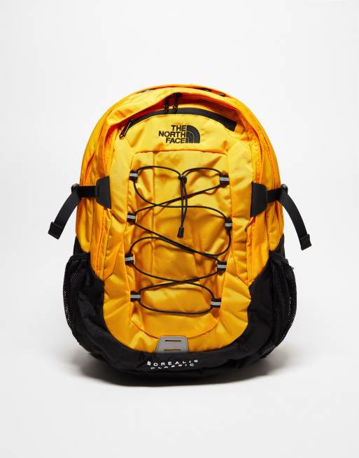 The North Face Borealis Classic Flexvent 29l backpack in yellow and black