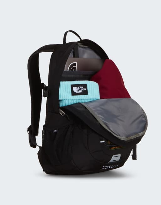 The North Face Borealis classic patch backpack in tnf black/asphalt grey/, 2 of 4
