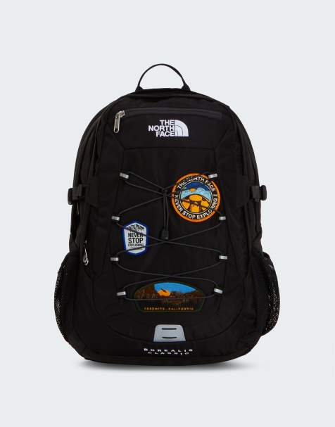 The North Face Borealis Classic Patch Rucksack in TNF Black/Asphalt Grey - view 1