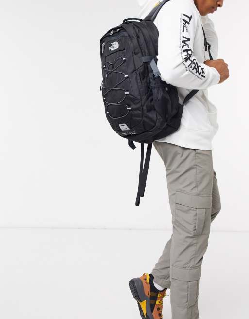 The North Face – Borealis Classic – Rucksack in Schwarz/Grau, 3 von 4