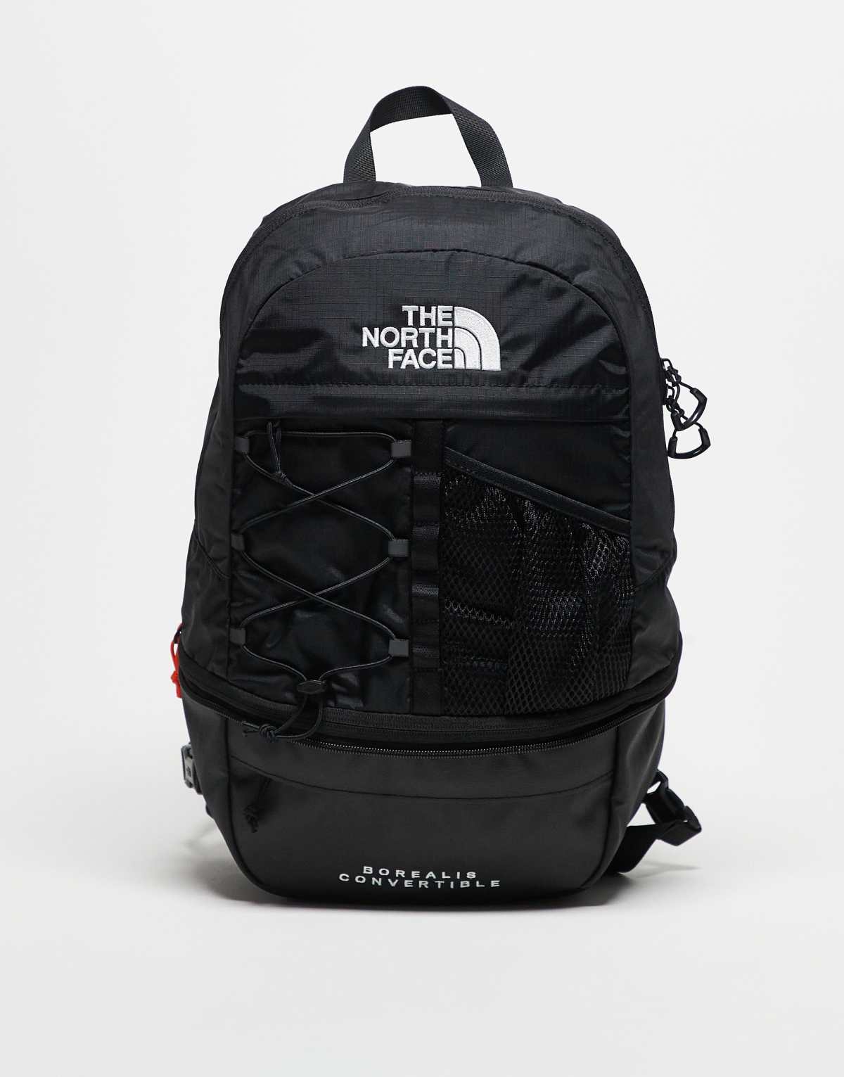 The North Face Borealis Convertible backpack in black