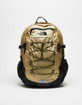 The North Face - Borealis - Klassischer Rucksack in Khaki und Schwarz-Grün