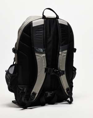 The North Face Borealis logo backpack in grey