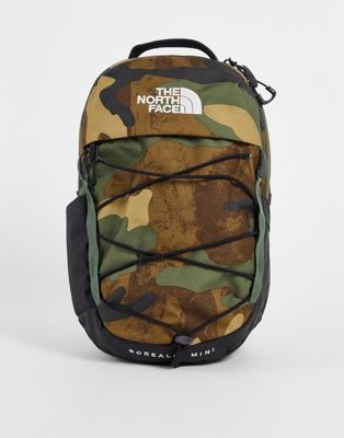 The North Face Borealis Mini backpack in camo
