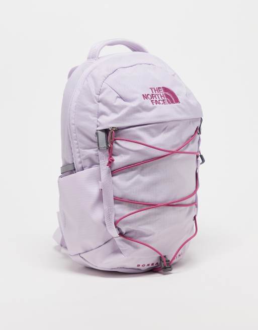 The North Face Borealis mini backpack in lilac ASOS