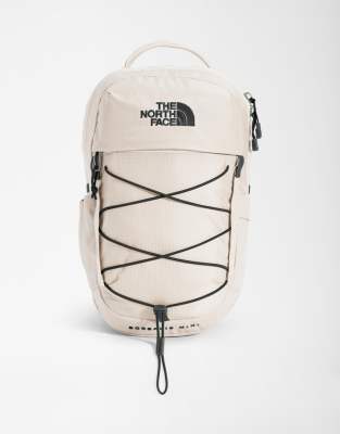 The North Face Borealis Mini Backpack In White And Black