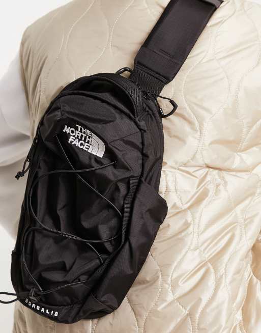 The North Face Borealis sling bag in black ASOS