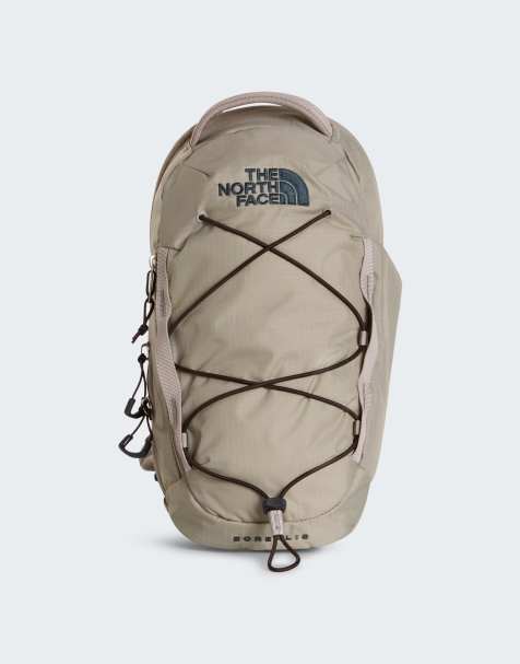 The North Face Borealis sling bag in stone slab/dark chestnu - view 1
