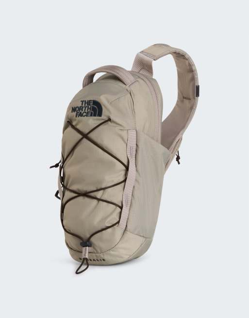 The North Face Borealis sling bag in stone slab/dark chestnu, 3 of 4