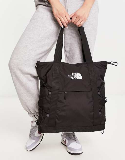 The North Face Borealis tote bag in black | ASOS