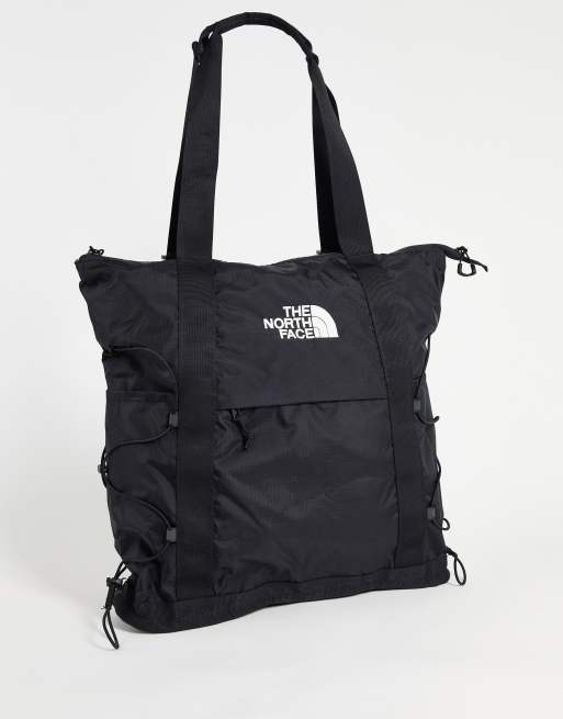 The North Face Borealis tote bag in black ASOS