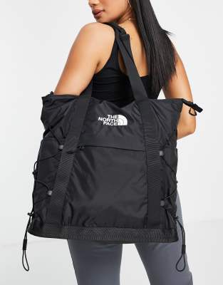 The North Face Borealis tote bag in black | ASOS