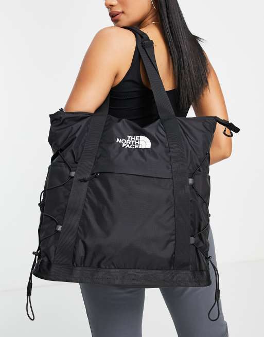 The North Face Borealis tote bag in black ASOS