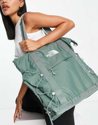 The North Face Borealis Tote Bag In Green In Green