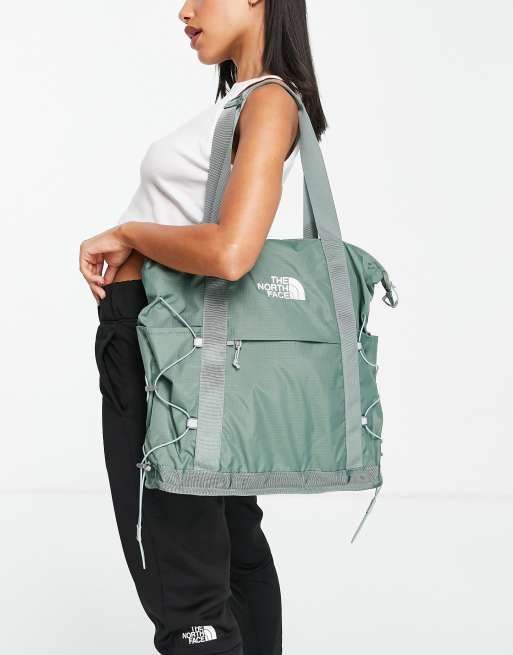 The North Face Borealis tote bag in green | ASOS