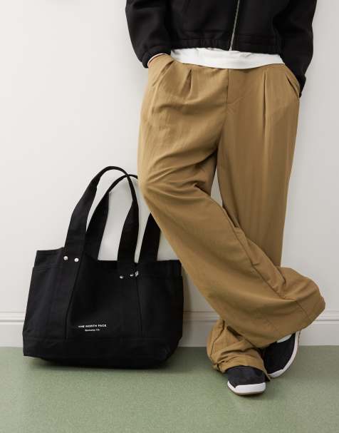 The North Face - Borsa shopping nera con logo circolare - view 1