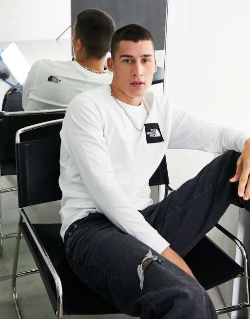 The North Face – Boruda – Biały longsleeve