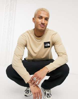 north face khaki sweatshirt