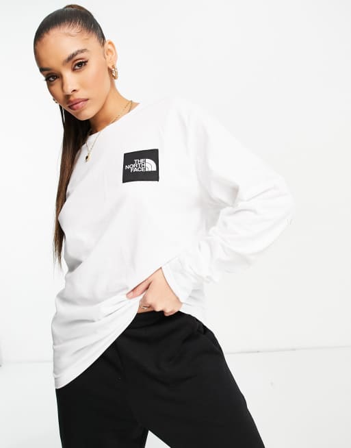 The North Face - Boruda - T-shirt met lange mouwen in wit